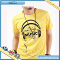 Camiseta de encargo del Mens 100cotton Pringting al por mayor